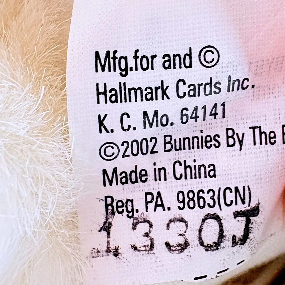 Vintage Hallmark Bunnies By The Bay Rosy Pocketful 12